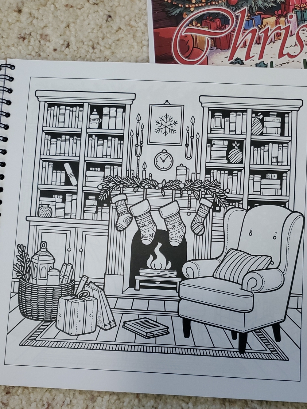 Holiday Coloring Books - Picture 3 of 10